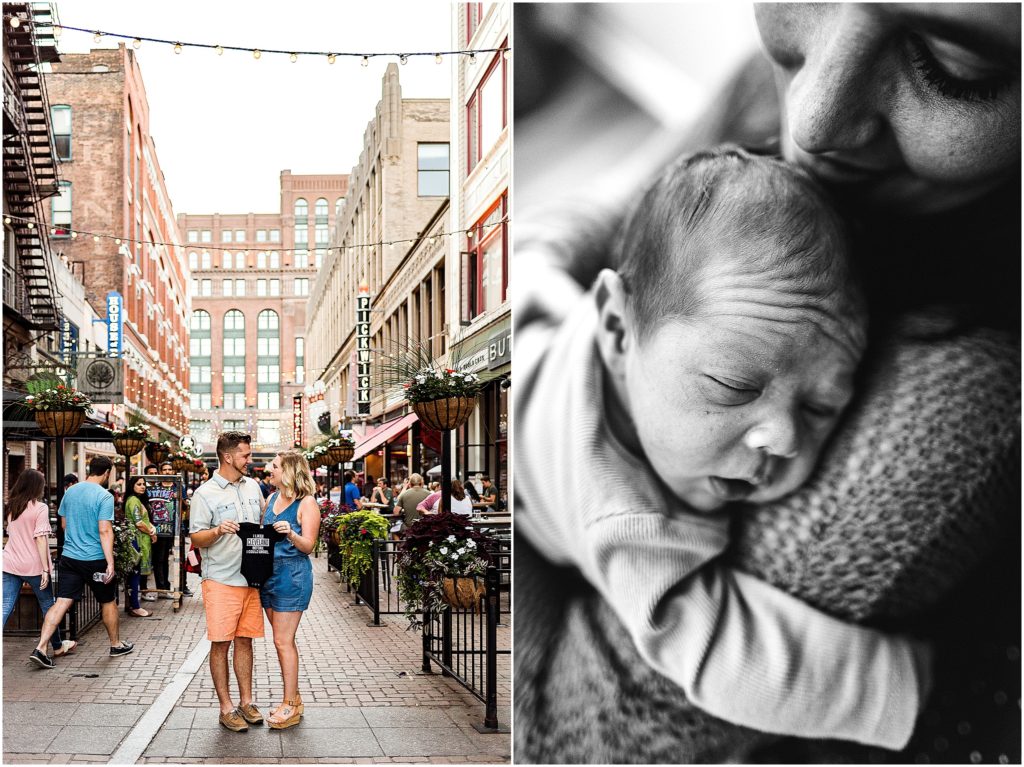 Charlotte Lifestyle Photographer also serving Mooresville, Davidson, Cornelius, Huntersville newborn and we're expecting photography session