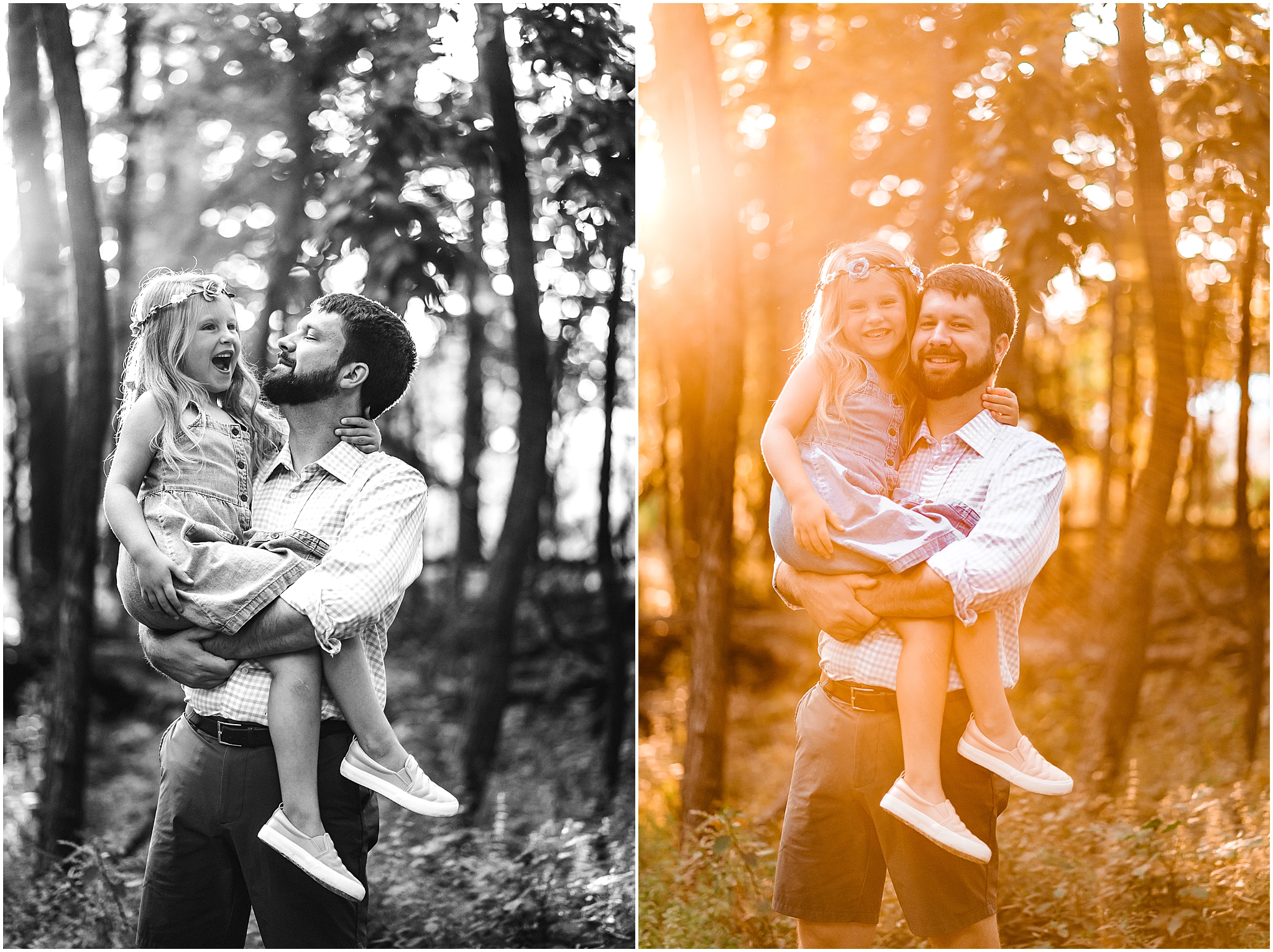 father and daughter photography