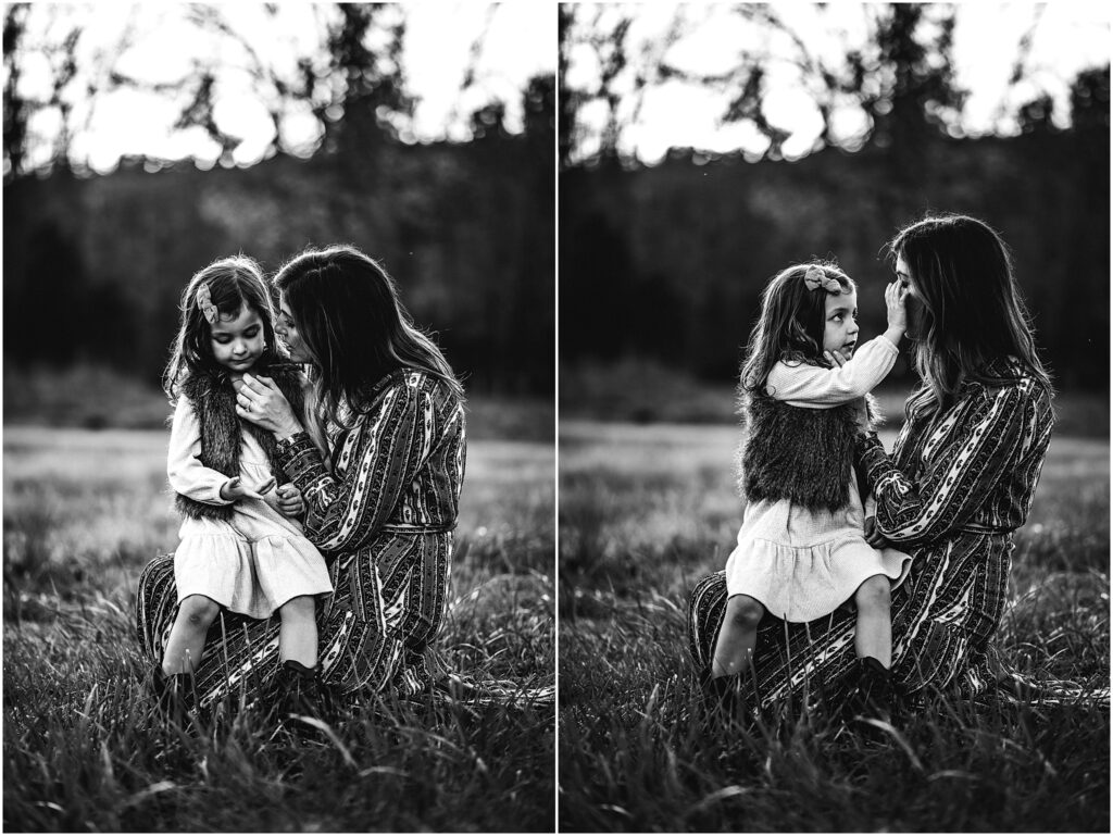 emotive mother daughter photography